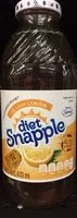 含糖量 Diet Snapple tea sabor limon