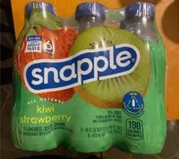 入っている砂糖の量 Snapple kiwi strawberry