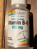 चीनी की मात्रा Vitamin B-6