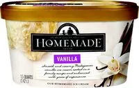 Количество сахара в Vanilla ice cream