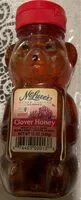 Sokerin määrä sisällä Clover honey