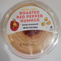 Amount of sugar in TraderJoe's Roasted Red Pepper Hummus