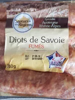Zuckermenge drin diots de savoie fumés