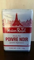 Sucre et nutriments contenus dans Maison royale