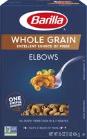 含糖量 Whole Grain Elbows Pasta