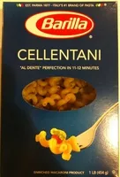 含糖量 Enriched macaroni product, cellentani