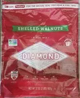 中的糖分和营养成分 Diamond of california