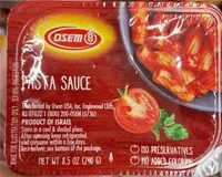 Suhkru kogus sees Pasta Sauce
