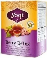 Jumlah gula yang masuk Berry detox tea