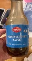 入っている砂糖の量 Worcestershire sauce