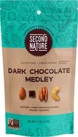 Sokerin määrä sisällä Dark chocolate medley trail mix healthy snack