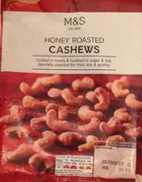 含糖量 Honey Roasted Cashews