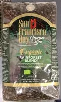 Amount of sugar in Rainforest Blend