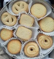 चीनी की मात्रा Galletas danesas
