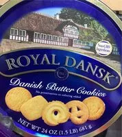 İçindeki şeker miktarı Danish butter cookies