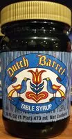 Gula dan nutrisi di dalamnya Dutch barrel