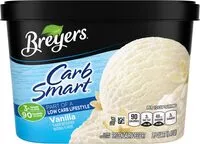 Sokerin määrä sisällä Breyers, carb smart, frozen dairy dessert, vanilla