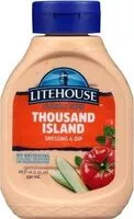 入っている砂糖の量 Thousand Island Dressing & Dip