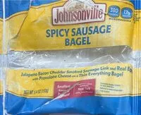 चीनी की मात्रा Spicy sausage bagel