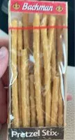 Jumlah gula yang masuk Pretzel stixs