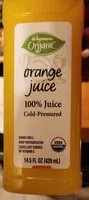 入っている砂糖の量 Orange Juice