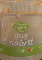 入っている砂糖の量 Organic Spicy Red Lentil Chili