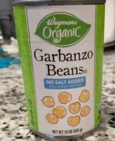 入っている砂糖の量 Garbanzo Beans