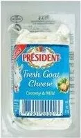 Jumlah gula yang masuk Fresh Goat Cheese