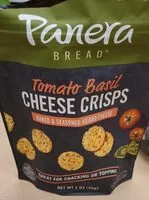Amount of sugar in tomato basil cheese crisps