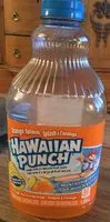 Sucre et nutriments contenus dans Hawaiian punch