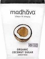 Amount of sugar in Organic coconut sugar