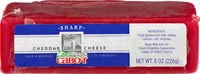 İçindeki şeker miktarı Sharp Cheddar Cheese