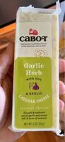 İçindeki şeker miktarı Garlic Herb Cheddar Cheese