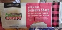 入っている砂糖の量 Cabot, premium cracker cut slices pepper jack cheese