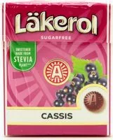 Sokerin määrä sisällä Cassis black currant