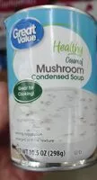 Jumlah gula yang masuk Cream Of Mushroom Condensed Soup