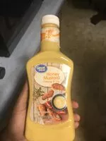 İçindeki şeker miktarı Great value, honey mustard dressing & dip, tangy