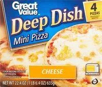 Zuckermenge drin Mini Pizza