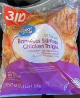 Zuckermenge drin Boneless Skinless Chicken Thighs