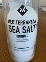 Zuckermenge drin mediterranean sea salt