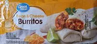 入っている砂糖の量 Bean & Cheese Burritos