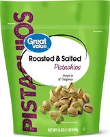 含糖量 Roasted & salted pistachios