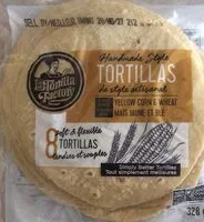 Gula dan nutrisi di dalamnya La tortilla factory