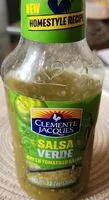Jumlah gula yang masuk Salsa verde