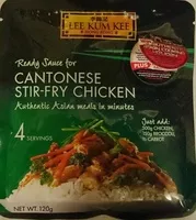 चीनी की मात्रा Lkk Cantonese Chicken