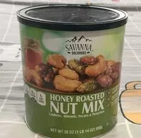 Amount of sugar in Gourmet honey roasted nut mix cashews