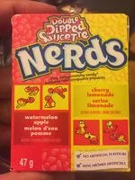 Sucre et nutriments contenus dans Nerds