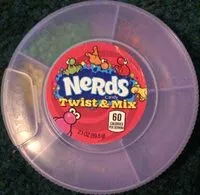 Cantidad de azúcar en Nerds twist and mix