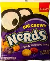 Cantidad de azúcar en Nerds big chewy crunchy and chewy candy