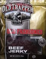 Sokeria ja ravinteita mukana Old trapper smoked products